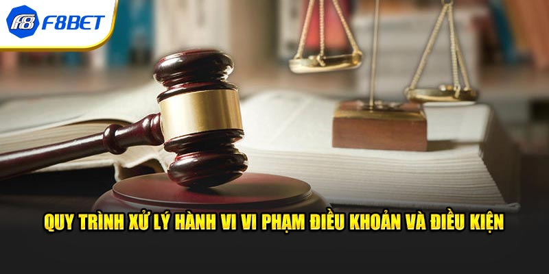 Quy trình xử lý hành vi vi phạm điều khoản và điều kiện